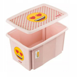 Keeeper Ladustamiskarp Kaantega 45L Karolina Emoji Hearts 0612239581352, 45L, 0.10kg, PP plastmass, virnastatav disain