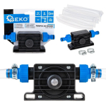 Geko Puurelektriline pump G00932, 2.4 m3/h, 2 m, 3400 RPM, 3 m voolik, plastmass, must ja sinine