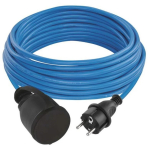 Emos Pikenduskaabel P01510W, 10 m, sinine, 250 V, 16 A, 1 pesa, IP44, PVC, laste kaitse