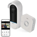 Emos Nutikas uksekell IP-15S H4032, 6700 mAh, IP65, 135&deg;, 1080p, kahepoolsed helid, &ouml;&ouml;n&auml;gemine