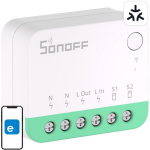 Sonoff MINIR4M, nutikas WiFi mini l&uuml;liti, 100-240V ~ 50/60Hz 10A, IEEE 802.11 b/g/n 2.4GHz, kompaktne disain, ohutus