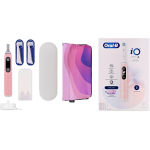 Braun Oral-B iO Series 6 Pink Sand Luxe Edition elektriline hambahari, 1 tk, 5 režiimi, 2 min, aku, roosa, valge