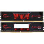 G.Skill Aegis m&auml;lu DIMM F4-2666C19D-32GIS, 32 GB, 2666 MHz, CL19, 1,2 V, 1,35 V, 288-pin, kahekordne