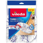 Vileda P&ouml;&ouml;rleva mopi siset&uuml;kk 167749;179355, 300mm, 55mm, mikrokiud, kolmnurkne pea profiil, 1 tk
