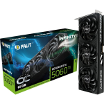 Palit Graafikakaart GeForce RTX 5060 Ti Infinity 3 OC NE7506TS19T1-GB2061S, 16 GB, GDDR7, 128 b, 180 W, 1xHDMI, 3xDP