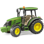 Bruder Traktor John Deere 5115M BR-02106, 1:16, roheline, must, kollane, ilma akudeta, ei sobi alla 36 kuu vanustele