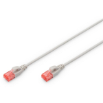 Digitus Patch kaabel DK-1617-020S, 2m, U-UTP, RJ45, hall, halogeenivaba, tulekindel, 8 juhet
