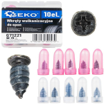 Geko rehvi remondi kruvid G71221, 10 tk, metall + kumm, Phillips, plastpakend, ajutine remont