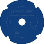 Bosch EXPERT Fibre Cement ketassae tera 2608902200, 165mm, 20mm, 1,8/1,2mm, 4T, TCG, 8500rpm, 10&deg;