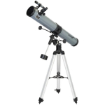 Levenhuk Blitz 76 PLUS Teleskoop L77104, 76mm, 900mm, f/9, 152x, 9", 11.5m, 0.965", 2x Barlow, 6x30, EQ2, alumiiniumist statiiv