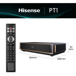 Hisense PT1 &uuml;lil&uuml;hikese fookuskaugusega projektor, UHD 4K 3840x2160, 3D, 3000:1, 200W, 46W, 3xHDMI 2.1, 1xUSB 2.0, 1xUSB 3.2
