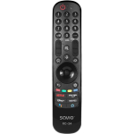 SAVIO RC-24 universaalne LG TV kaugjuhtimispult, 10m, must, nupud, 1 seade