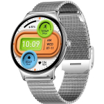 Colmi V89 nutikell, terasest h&otilde;be, 1.43-tolline AMOLED, 466&times;466, 200 mAh, IP67, Bluetooth 5.2, tervise j&auml;lgimine