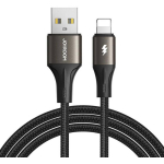 Cable USB to Lightning Joyroom SA25-AL3 / 3A / 1.2m (black)