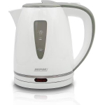 MPM MCZ-64 elektriline veekeetja, 1L, 1200W, 220-240V, 50-60Hz, valge, 360&deg; alus, juhtmeta, eemaldatav filter