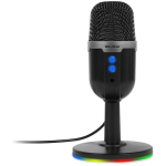 Studio microphone with BLOW LED stand