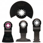 Terade komplekt p&otilde;randapaigalduseks MULTITOOL 4tk. B-67505 MAKITA