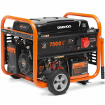 Bensiinimootoriga generaator  GDA 8500E-3 DAEWOO, 7.5kW, 7.0kW, 445cm3, 18HJ.