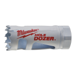 HOLE DOZER&trade; DIVMETĀLA GREDZENZĀĢI - IEPAKOJUMI VAIRUMTIRDZNIECĪBAI, HOLE DOZER HOLESAW - 22 MM - 25 PCS, 49565100 MILWAUKEE