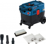 Bosch GAS 400 A Professional mitrā/sausā putekļsūcējs, 1200W, automātiska filtra tīrī&scaron;ana, 40L, 06019M0020, BOSCH