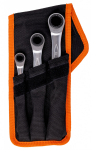 Narre-lehtsilmusv&otilde;tmete komplekt 8-19mm (3tk.) Bahco