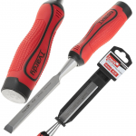 Plakanā koka kaltu 16mm, Tvardy, T00524, CrV tērauds, ergonomisks rokturis