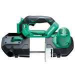 Bezvadu lentes zāģis HIKOKI CB18DBLW4Z, 18 V, 83 mm grie&scaron;anas jauda, bezsuku motors, automātiska ātruma kontrole