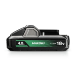 18V slīdo&scaron;ā akumulatora pakete HIKOKI BSL1840M, 4.0Ah, 21,700 &scaron;ūnas, 4-LED uzlādes indikators