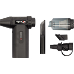 Yato YT-82936 tolmuimeja, 130000 RPM, 170 g, 7.2 V / 4000 mAh, USB-C, 3 režiimi, magnetilised otsikud, kandekott