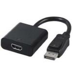 Gembird adapteris A-DPM-HDMIF-002 DisplayPort uz HDMI, melns