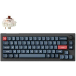Keychron klaviatuur V2M-D3, 65%, RGB LED, Bluetooth 5.1, 2.4 GHz, PBT klahvid, Hot-swap, 4000 mAh aku