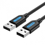 Vention USB 2.0 isane isase kabel COJBH 2m must, 480 Mbps andmeedastuskiirus