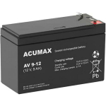Emu Aku AV9-12T2, 12 V, 9 Ah, VRLA AGM, 5 aastat, 1 tk.