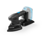 Hogert juhtmevaba delta lihvija HT2E269-0DS 18 V, 0-12000 p/min, 140x140x80 mm t&ouml;&ouml;pind, tolmumais sisaldub