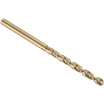 Dewalt HSS-E 4.5mm x 80mm Koobalti sulamendi metallpuur, 4.5 mm, 80 mm, 1 tk, 3 lame, HSS-Co, DIN 338, ISO 235