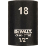 DeWALT l&ouml;&ouml;kots 18mm 1/2 in, 6 punktine kumerus, Bi-Heksagon, 38mm pikkus