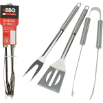 Bbq Grillitarvikute komplekt 3152600, 42.5cm, 40cm, 39cm, teras, 3tk
