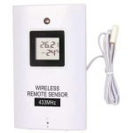Emos Ilmastatsioonijaam E5018 5392770, -50&deg;C kuni +70&deg;C, 20%-95% RH, 433 MHz, kuni 30 m