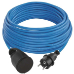 Emos Ilmastikukindel pikenduskaabel P01520W, 20 m, sinine, 250 V, 16 A, 1 pesa, IP44, PVC, laste kaitse