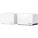 Mercusys HaloH85X v&otilde;rgu s&uuml;steem MERC-HaloH85X(2-pack), 574 Mbit/s, 2402 Mbit/s, 3x RJ-45, 802.11a/b/g/n/ac/ax, kahetasandiline