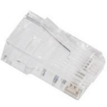 Lanberg RJ45 CAT.6 UTP pistik 8P8C PLU-6000EZ, 100 tk, l&auml;bilaskev, UTP, RJ-45, l&auml;bipaistev