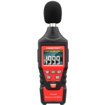 Habotest Decibelimeeter HT622B, 30-130dBA, 30-130dBC, 30Hz-8kHz, 3x AAA patareid, MAX/MIN, andmete hoidmine