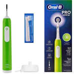 Braun Oral-B Junior 8006540743027 elektriline hambahari, 1 k&auml;epide, 1 harjapea, 3 režiimi, 2 min, roheline