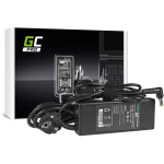 Green Cell AD02P toiteadapter, 90 W, 1.2 m, 19 V, 4.74 A, 100-240 V, 1.5 A, 50-60 Hz, must, Acer &uuml;hilduv