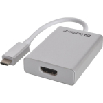 Sandberg Adapter 136-12, 4K/60Hz, USB-C, HDMI, 16:9, USB Power Delivery, RoHS