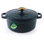 Salter Chester pott BW14433GR, 2L, 20cm, malmist, roheline, kaas, &uuml;hilduv k&otilde;ikide pliitidega