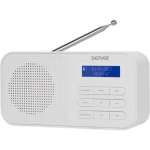 Denver Raadio DAB-42 111111000440, 10 jaama, 1 W, LCD, 3,5 mm k&otilde;rvaklappide v&auml;ljund, topelt&auml;ratusfunktsioon