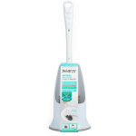 Beldray WC harja LA084538PUFFEU7X, antibakteriaalne, silikoon, valge, 13,50cm, 41,00cm, 13,50cm