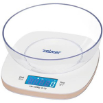 Zelmer K&ouml;&ouml;gikaal ZKS1451 73104722P, 5kg, 1g, LCD, puutetundlik juhtimine, 1l kauss, tara kaalumine, automaatne v&auml;ljal&uuml;litus