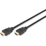 Digitus HDMI kaabel Ethernetiga AK-330107-030-S, 3 m, must, vormitud, 30 AWG